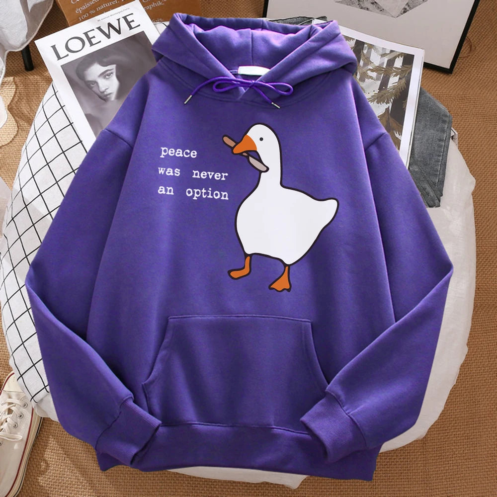 Peace Print Hoodie
