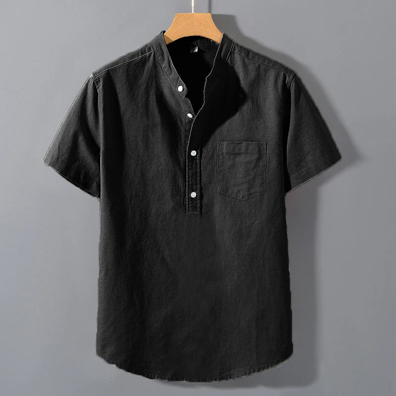 Short Sleeve Cotton Shirt