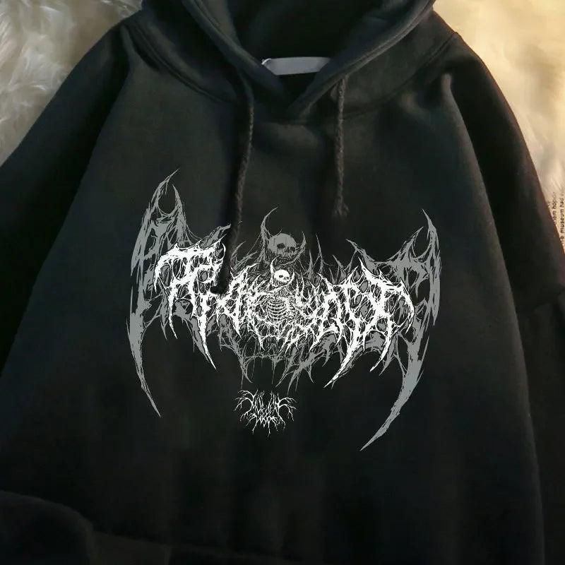 Skull Gothic Hoodie