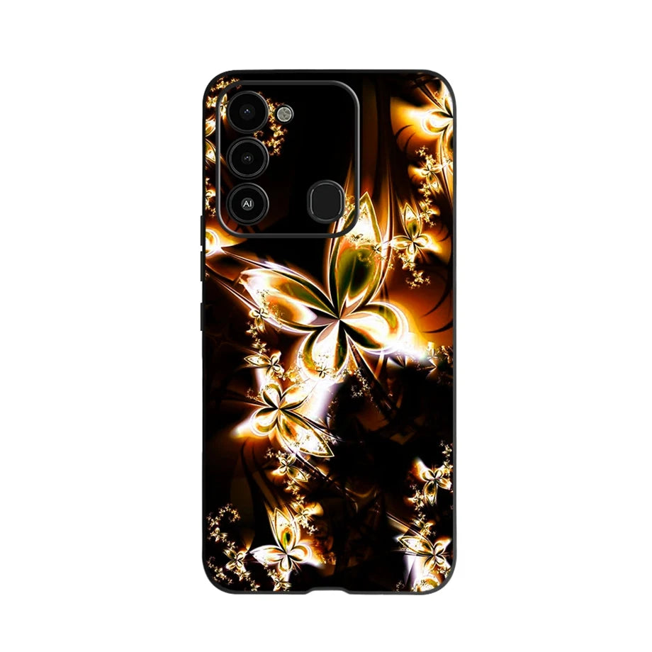 For Tecno Spark 8 Case Soft Silicone Back Case for Tecno Spark 8C Spark8 KG6 Fundas Case Phone Cover Spark 8T Coque