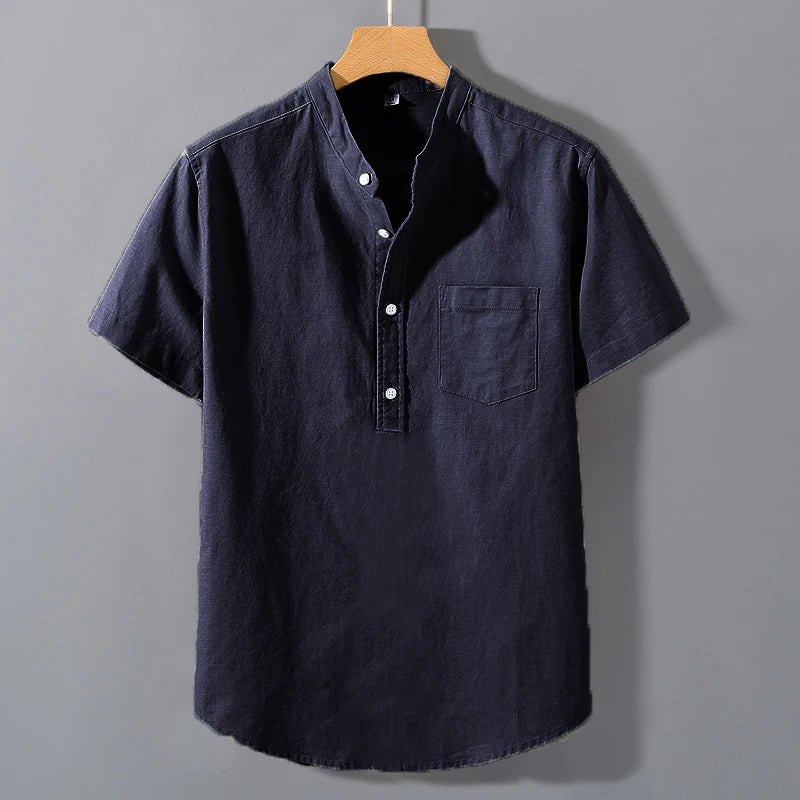 Short Sleeve Cotton Shirt