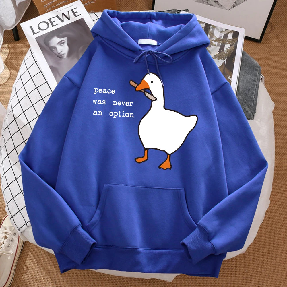 Peace Print Hoodie