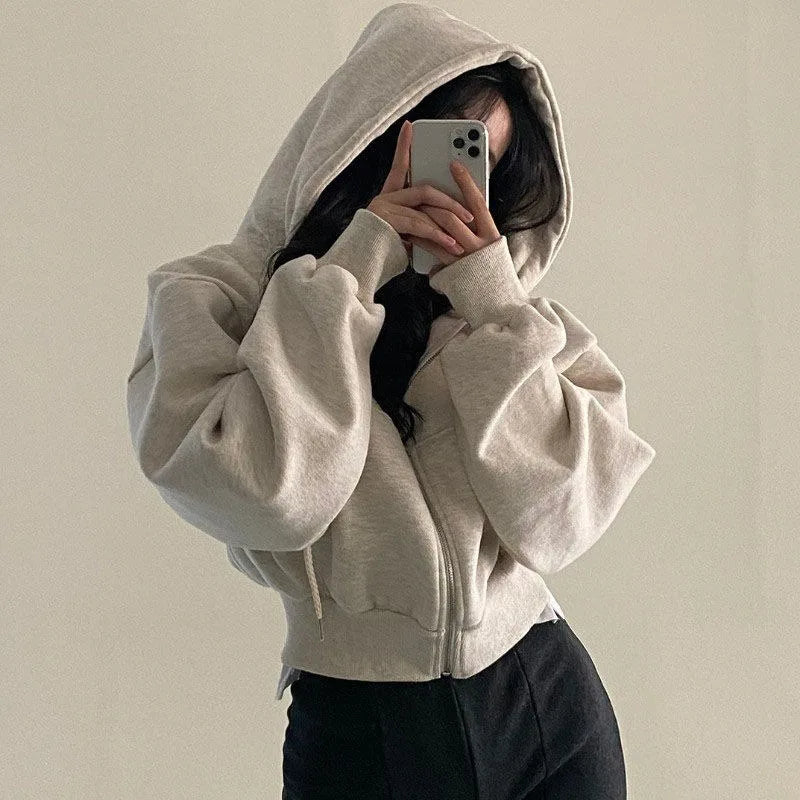 Y2K Crop Hoodie