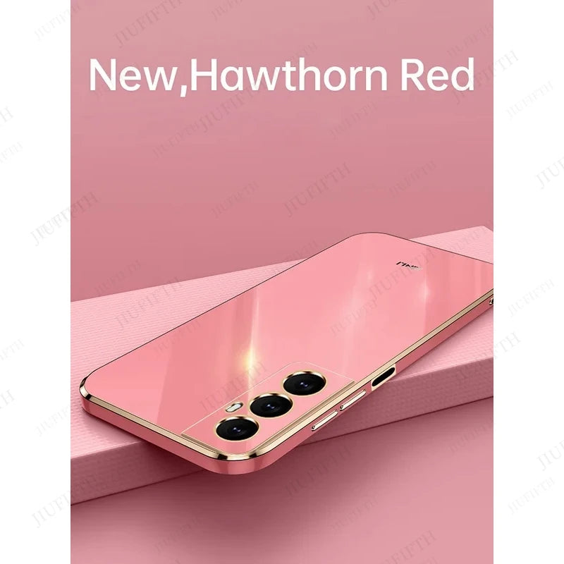 6d Luxury Phone Case For OPPO Realme C75 C30s C31 C35 C51 C53 C55 4G C63 C65 C67 14x Soft Silicone Shockproof Back Cover Cases