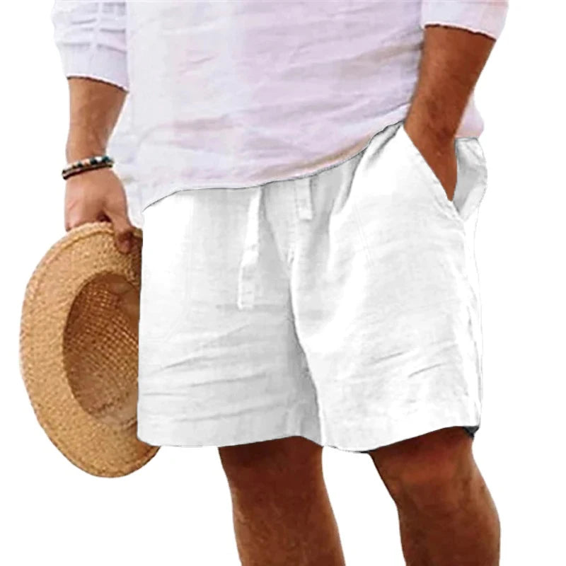 Cotton Linen Shorts