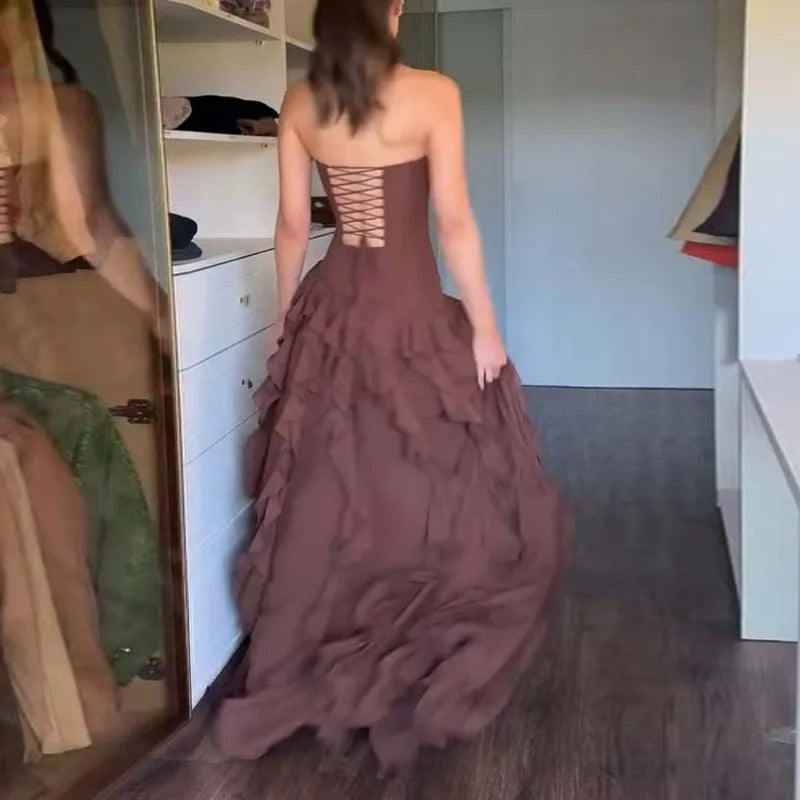 Ruffle Ball Dress