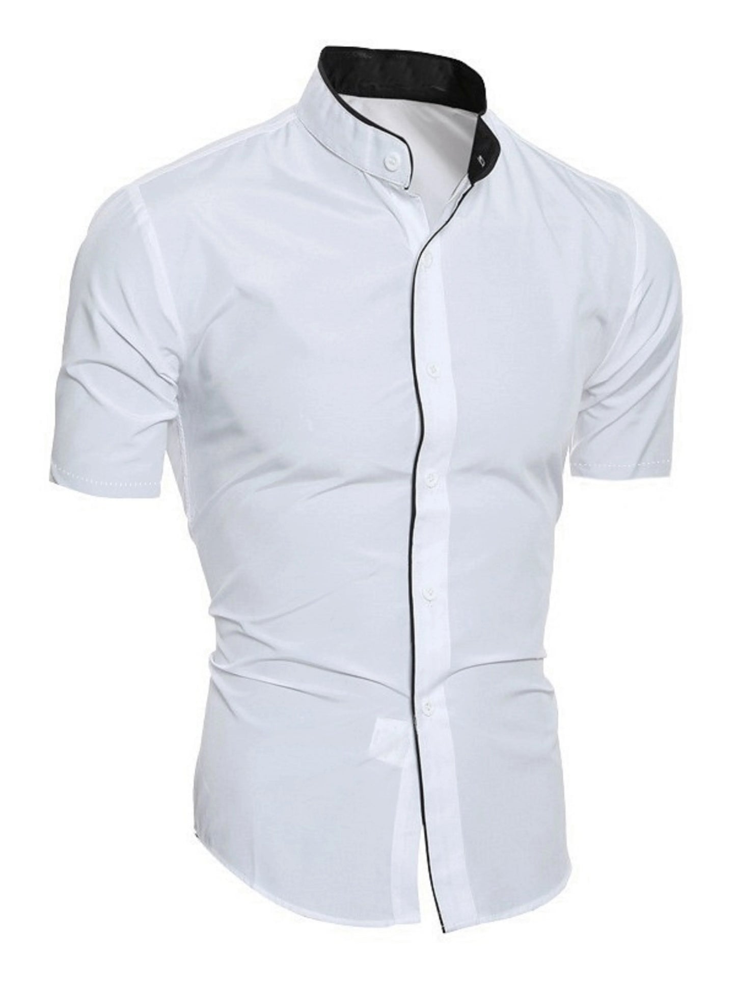 Short-sleeved casual shirt