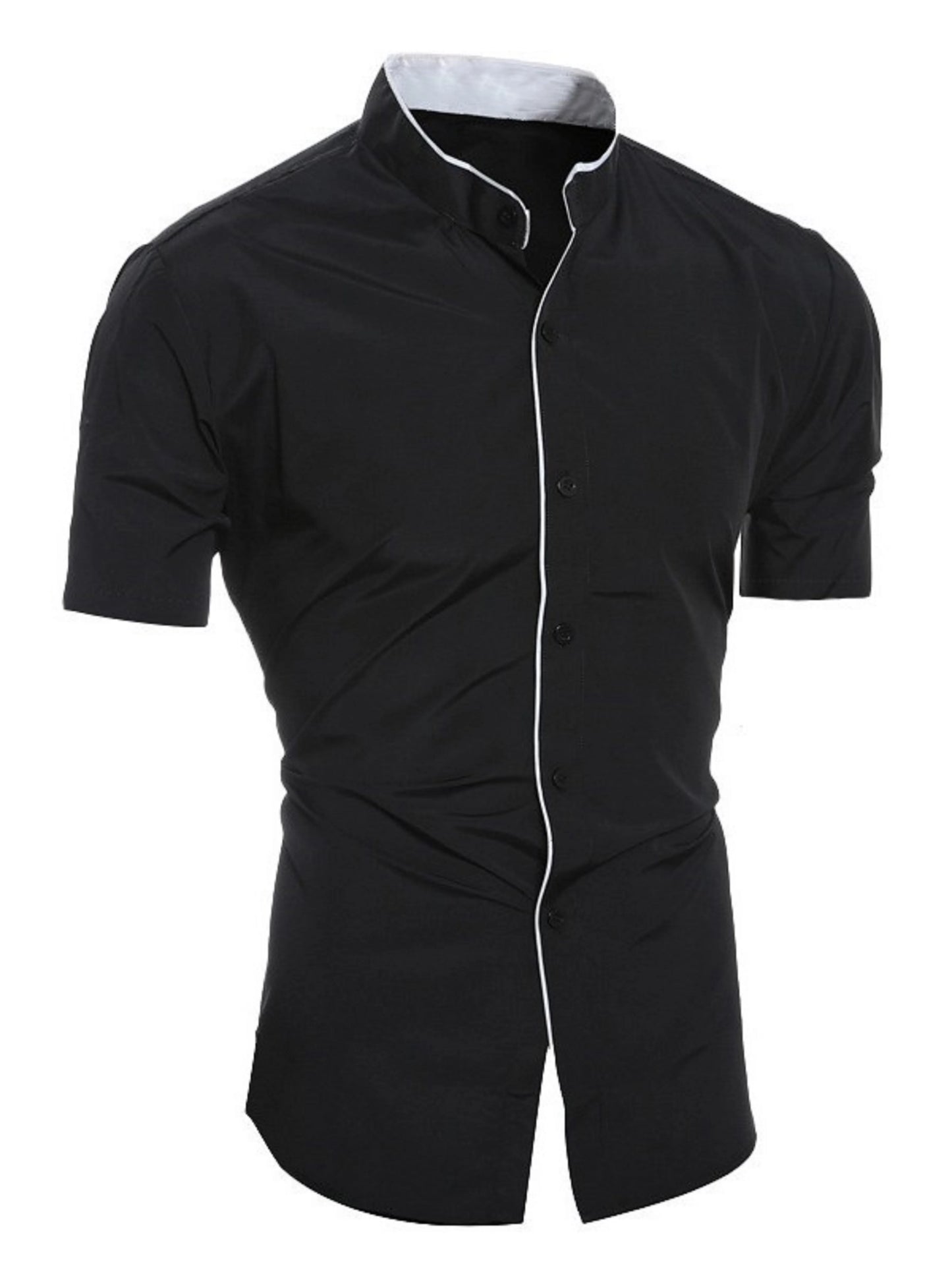 Short-sleeved casual shirt