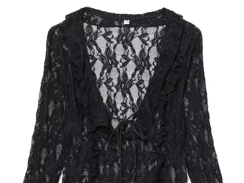 Lace V-Neck Top