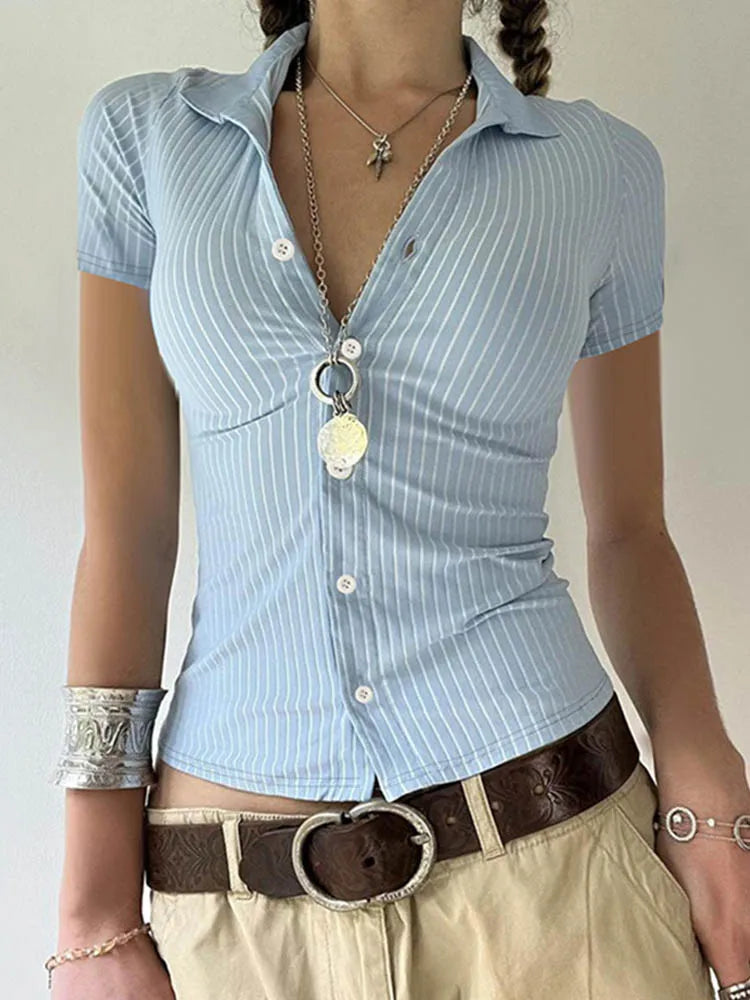 Blue Stripe Shirt