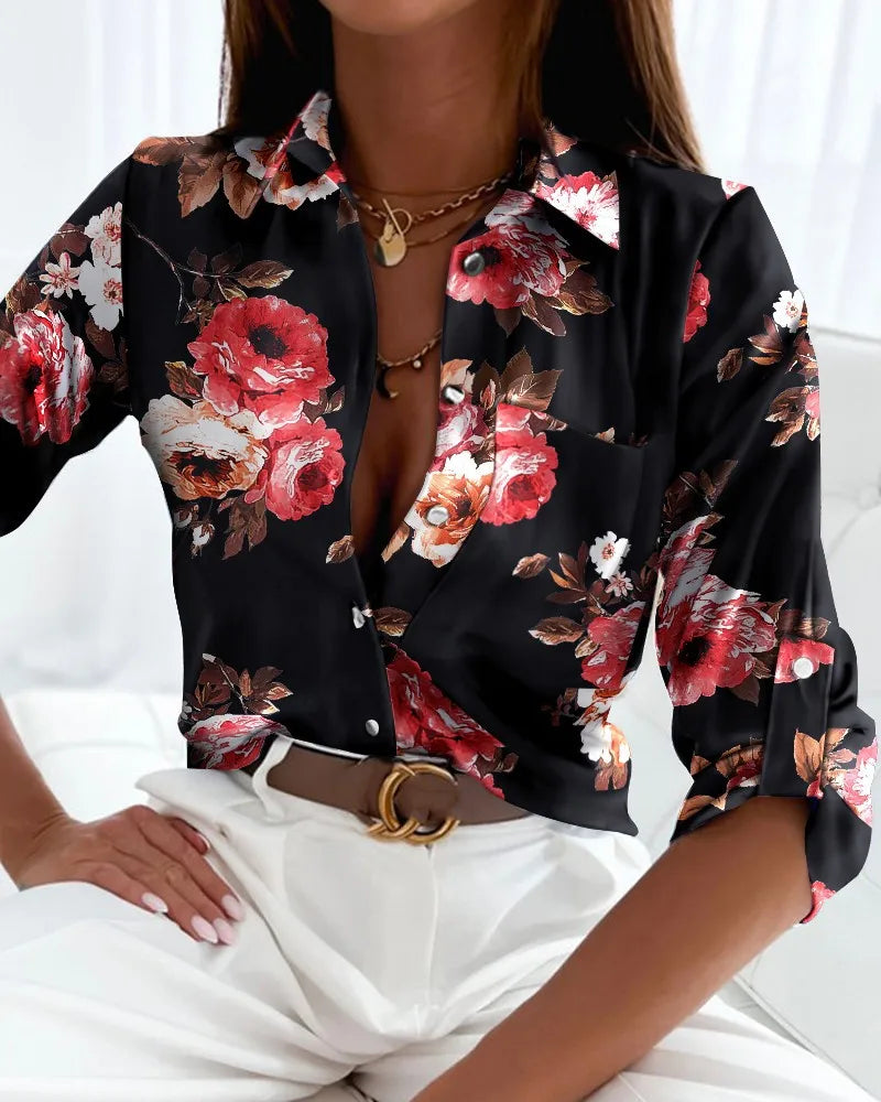 Temperament Stripe Shirt