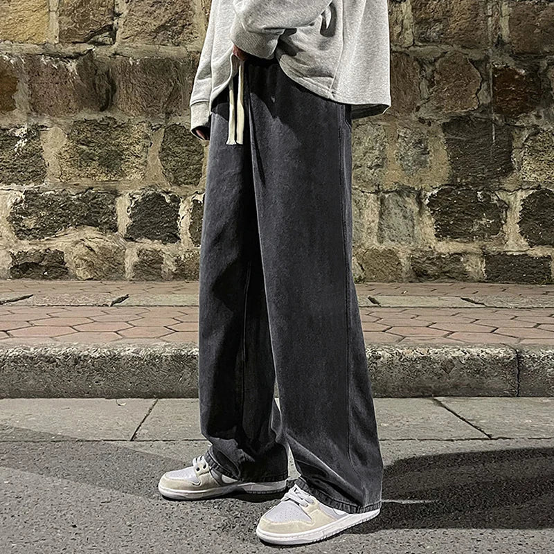 Drape Loose Jeans