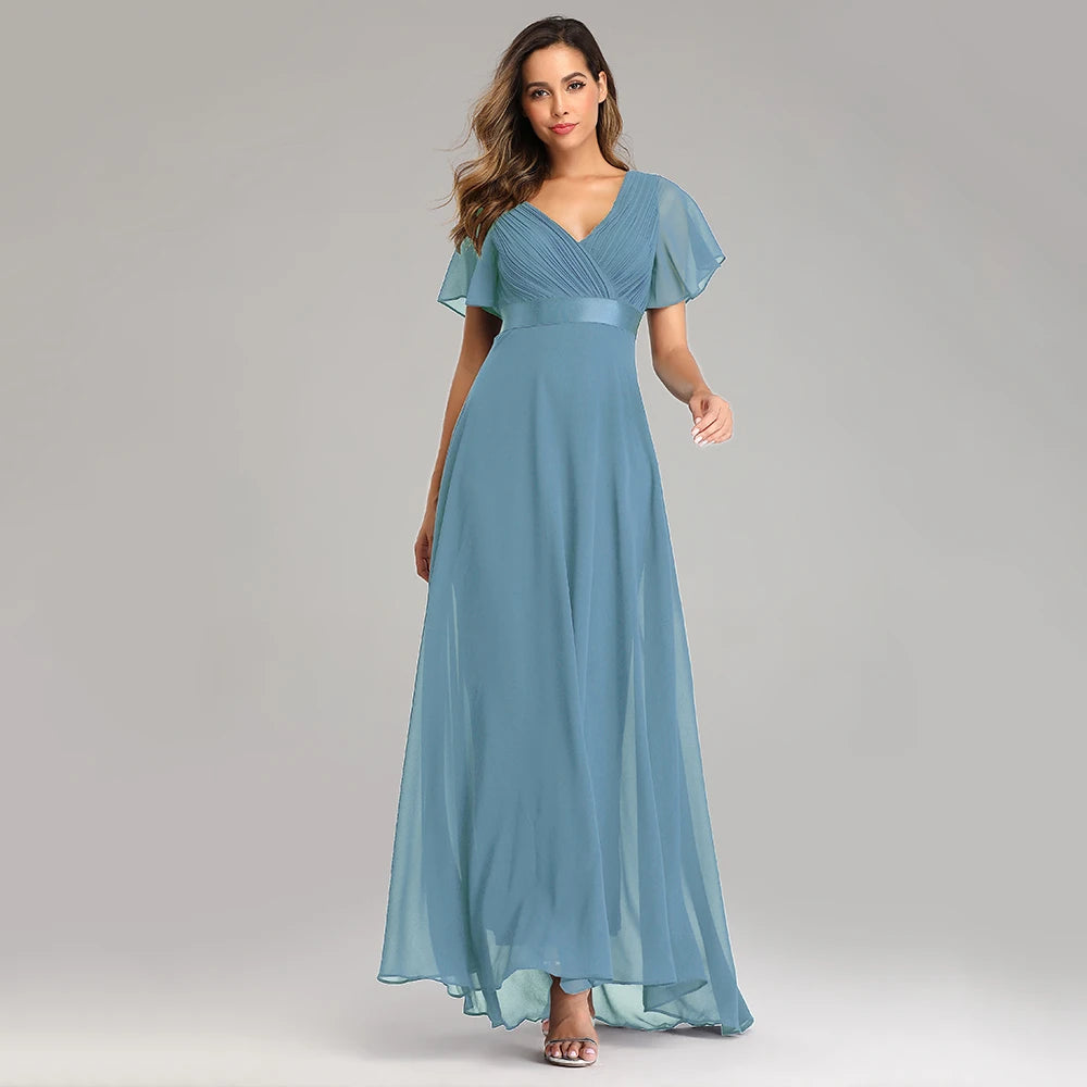 Chiffon Evening Gown