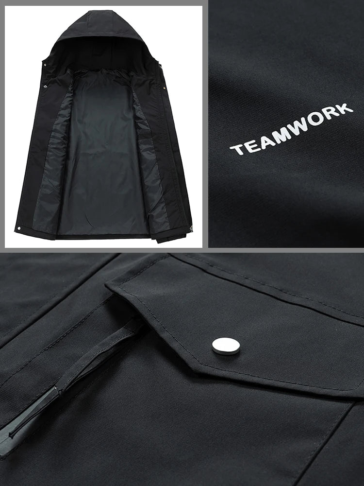 Multi-Pocket Windbreaker