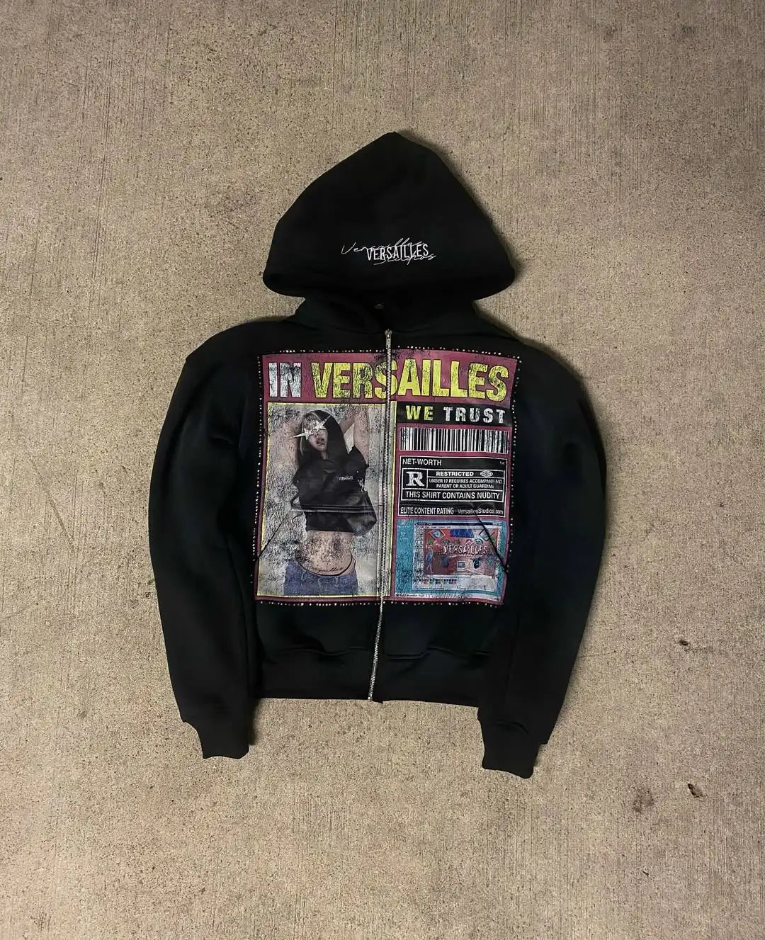 Retro Pattern Hoodie