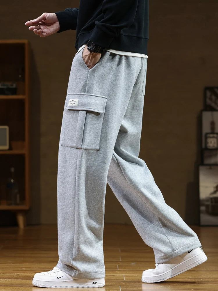 Multi-Pocket Track Pants