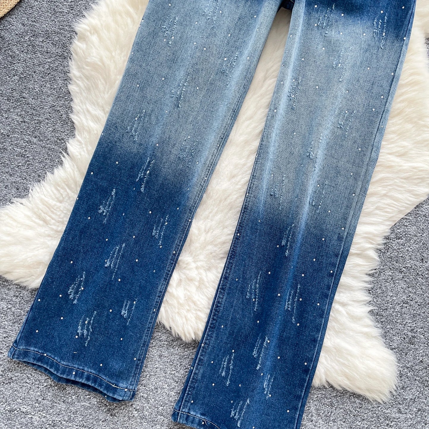 Gradient Diamond Jeans