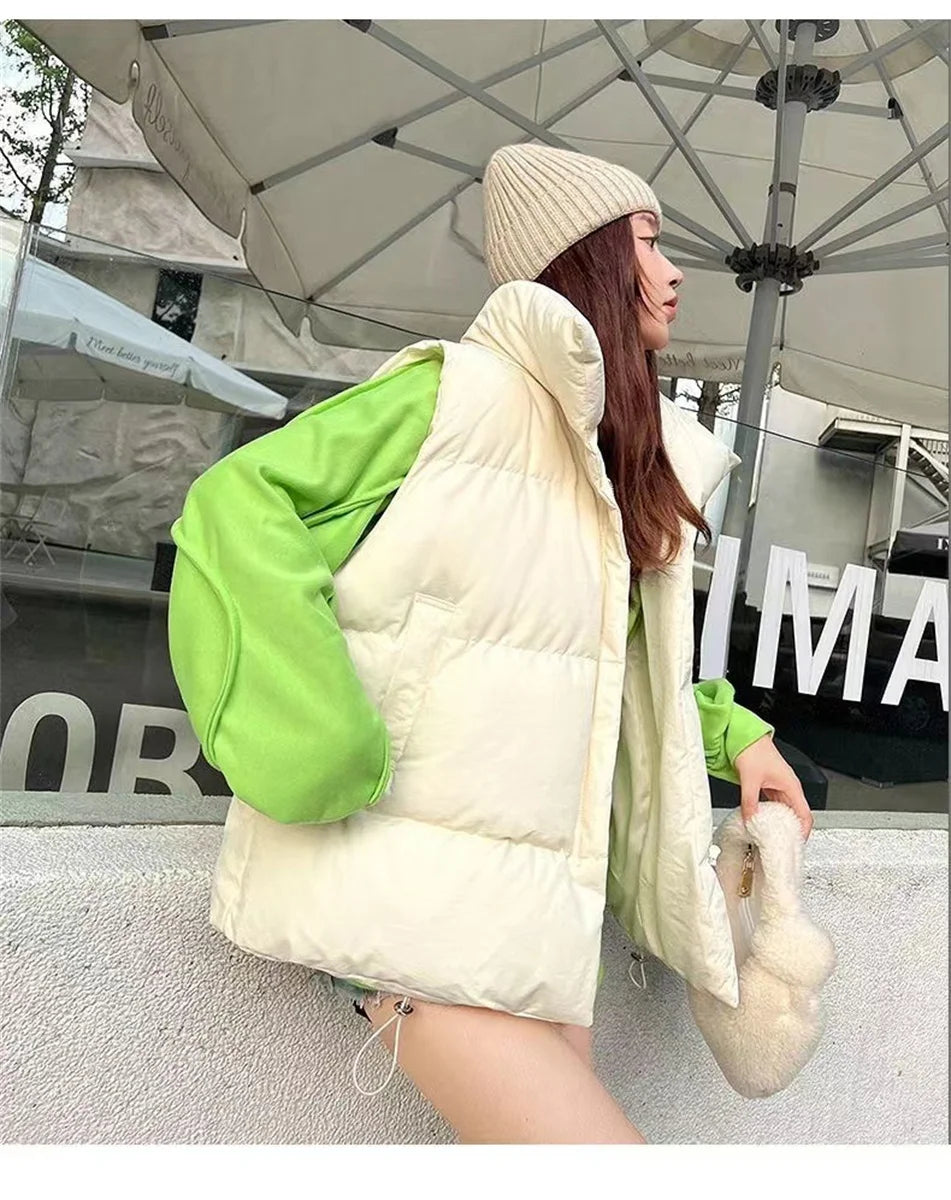 Stand Collar Vest