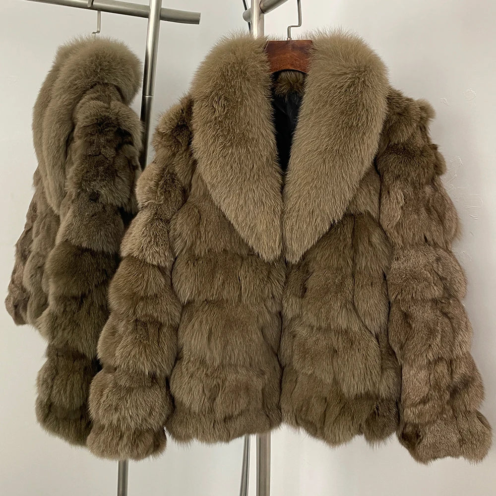 Natural Fox Jacket