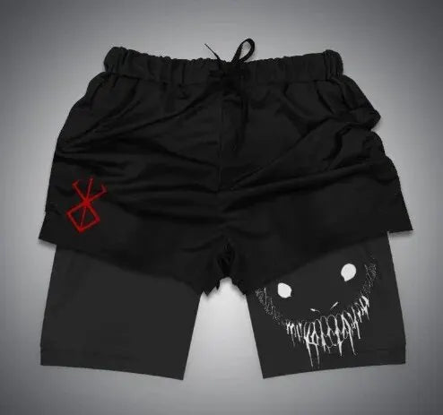 Demon Print Shorts
