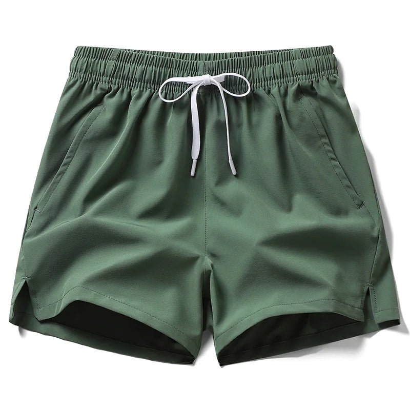 Zippered Sports Shorts
