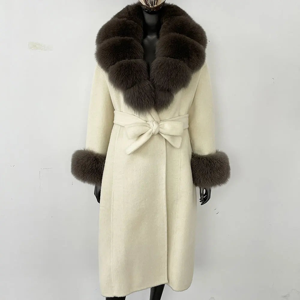 Woolen Fur Coat