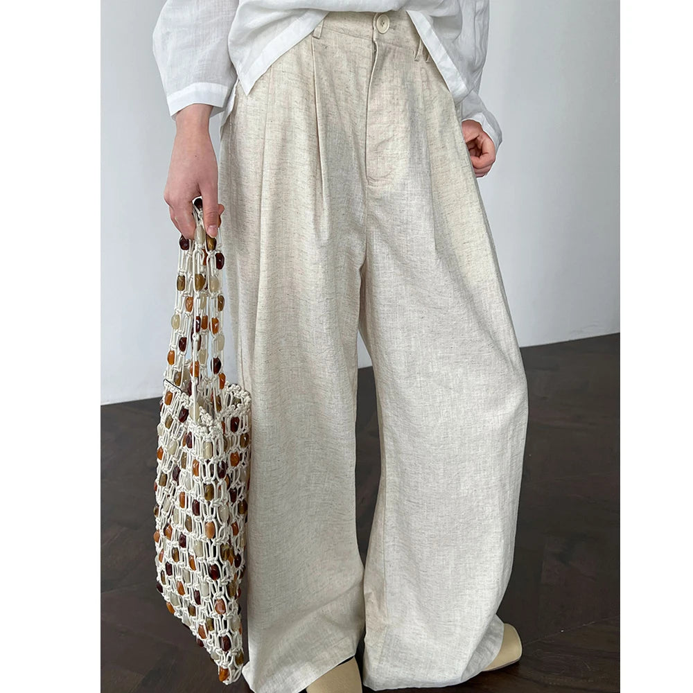 Cotton Linen Pants