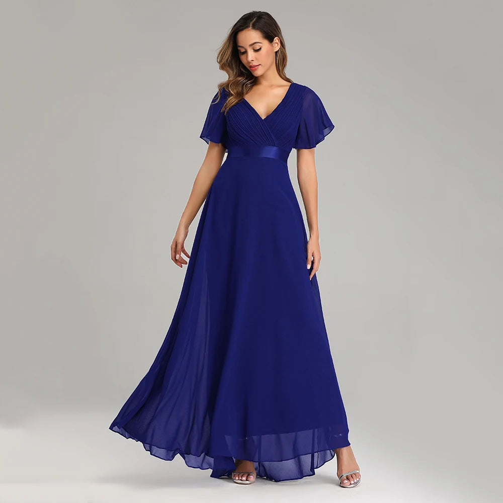 Chiffon Evening Gown