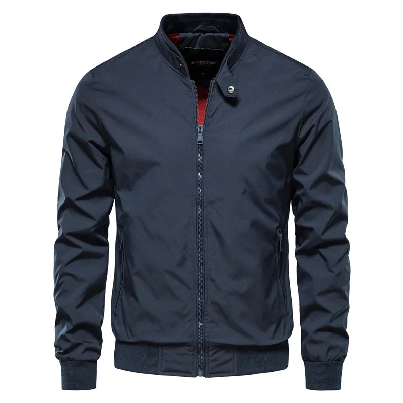 Solid Bomber Jacket
