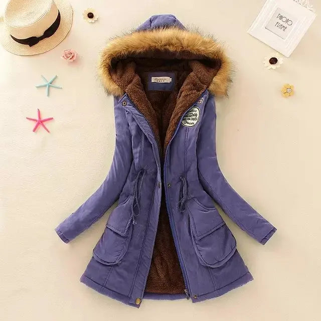 Embroidery Hooded Jacket
