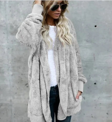 Double Fleece Cardigan