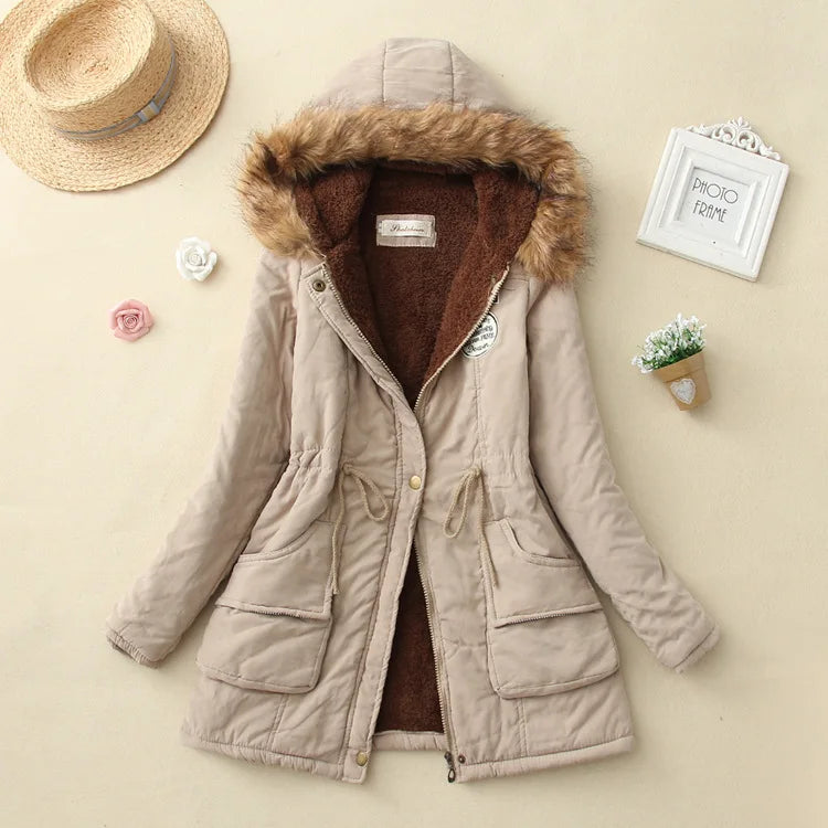 Embroidery Hooded Jacket