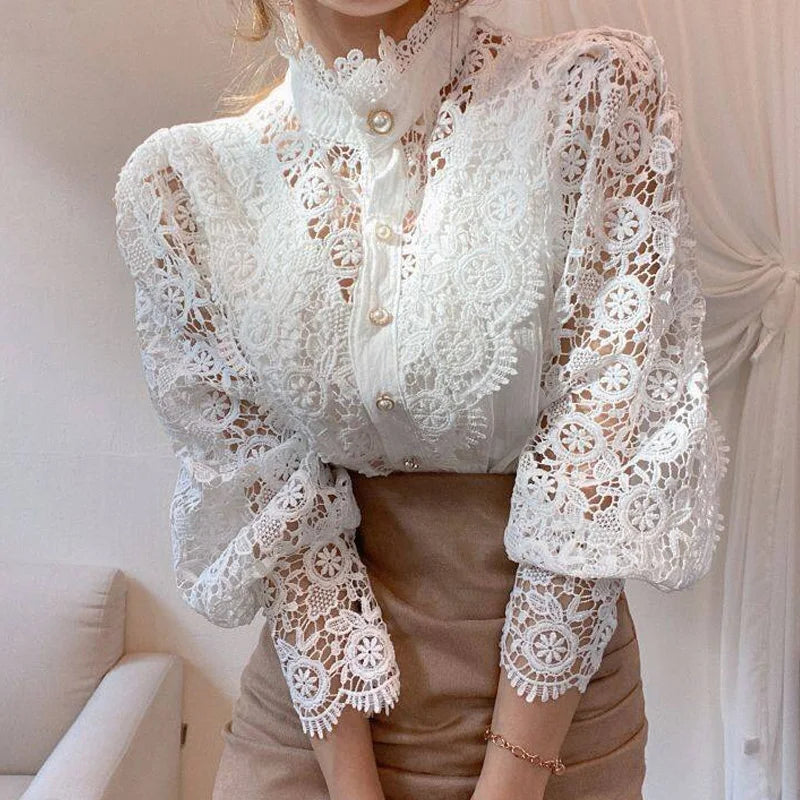 Vintage Lace Blouse