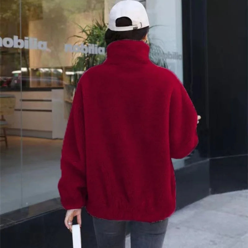 Coral Fleece Coat