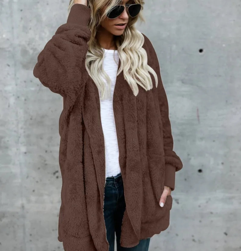 Double Fleece Cardigan