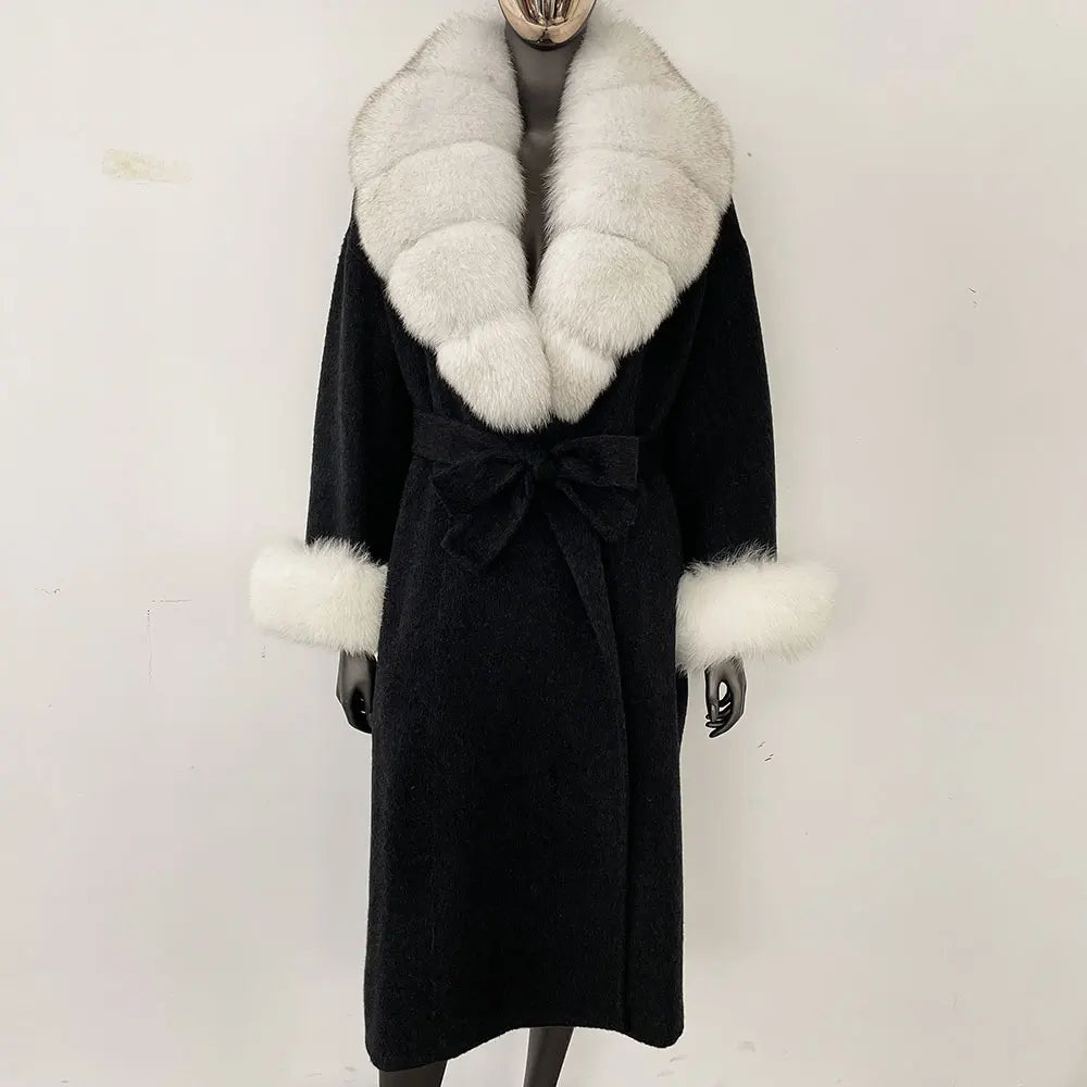 Woolen Fur Coat