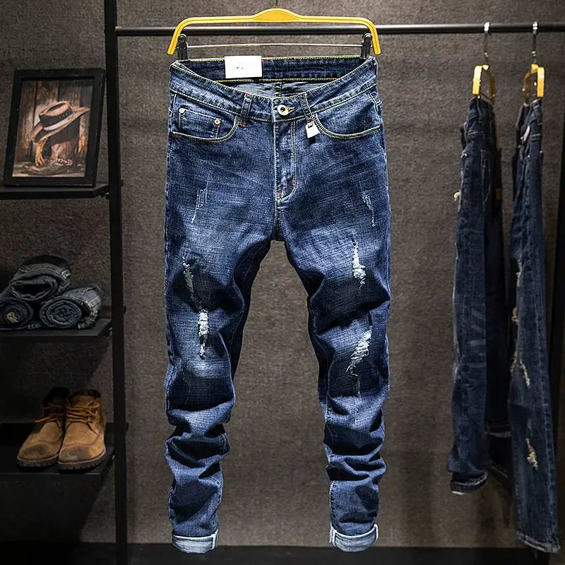 Ripped Slim Jeans