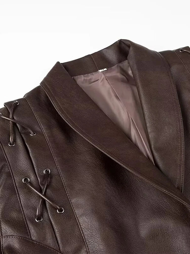 Leather Bomber Jacket
