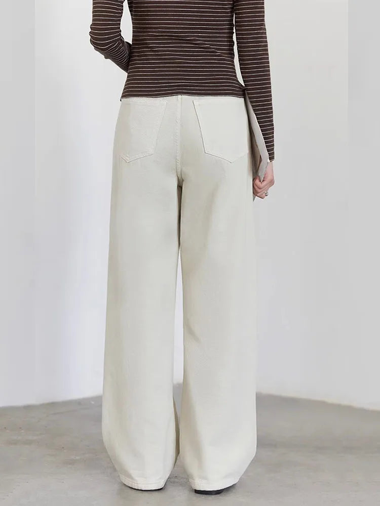 White Twill Jeans