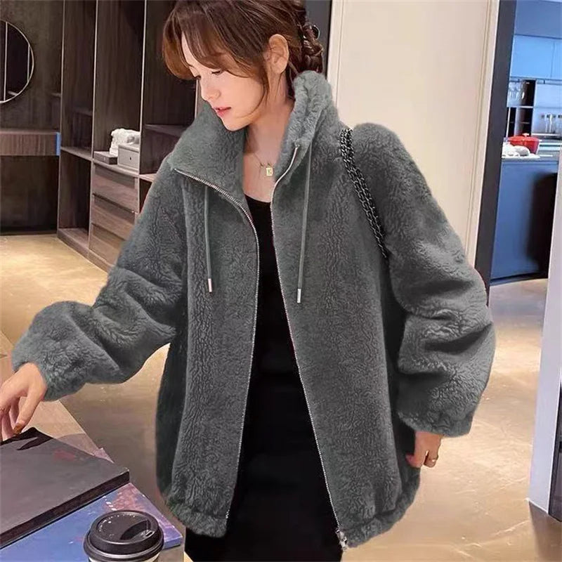Coral Fleece Coat