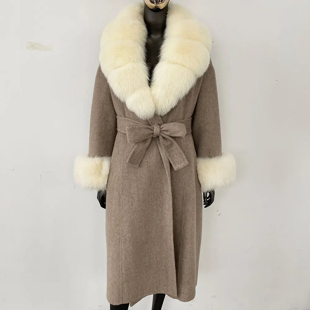 Woolen Fur Coat