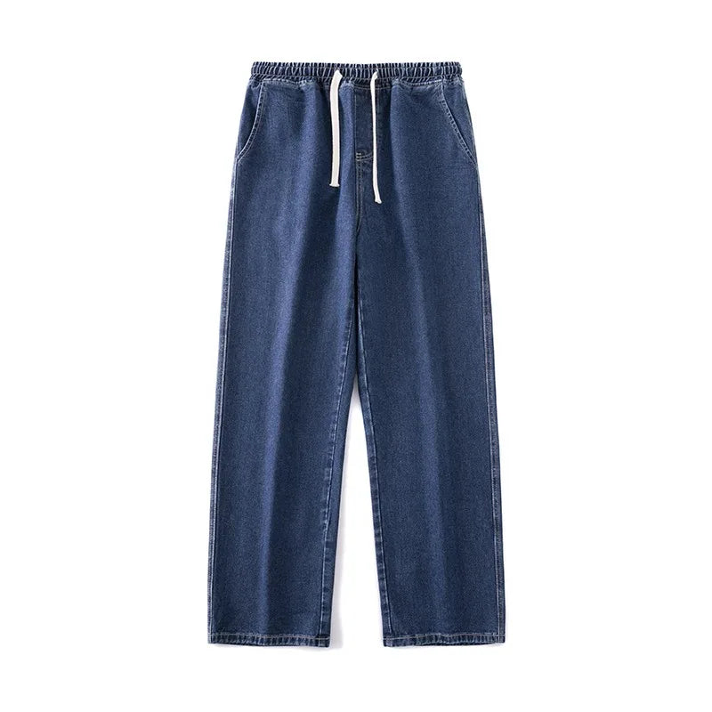 Dragging Loose Jeans