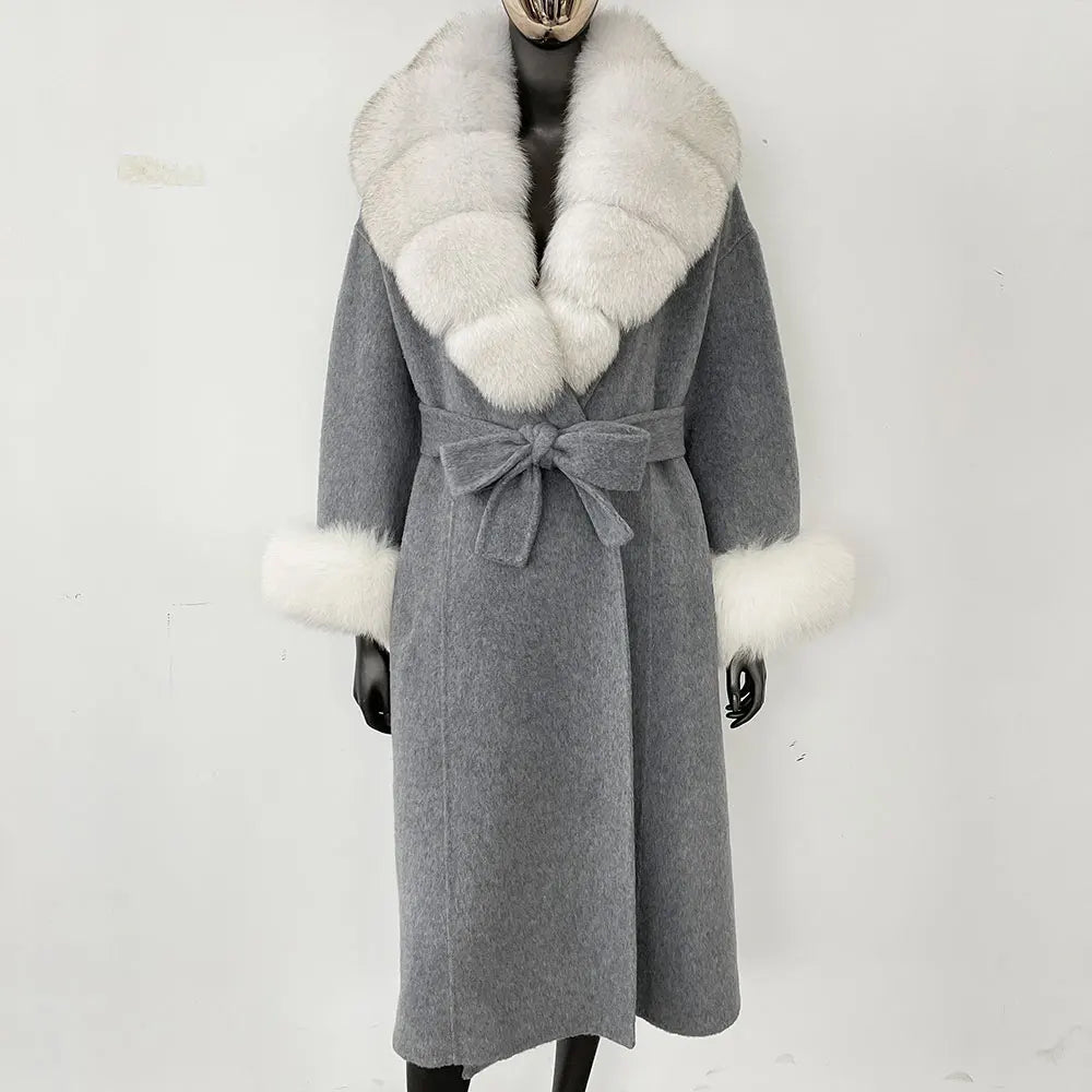 Woolen Fur Coat