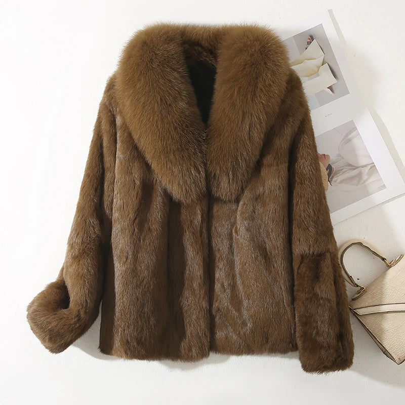 Genuine Rabbit Coat