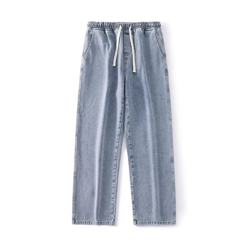 Dragging Loose Jeans