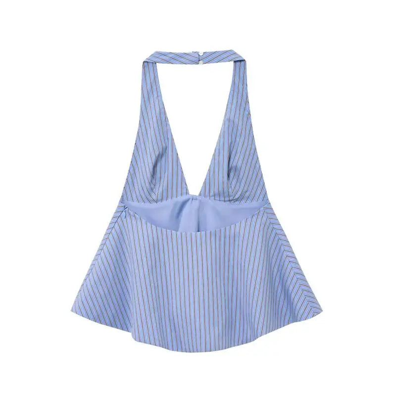 Elegant neck-Hanging Tops