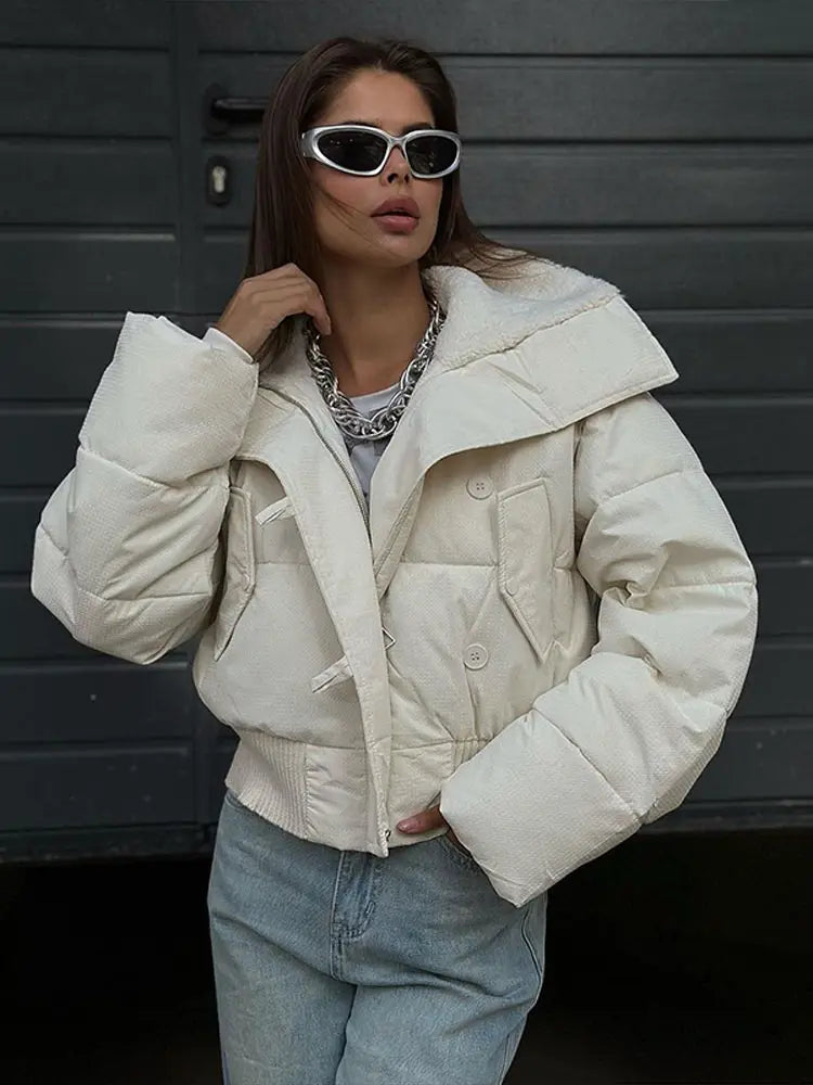 Patchwork Short Coat