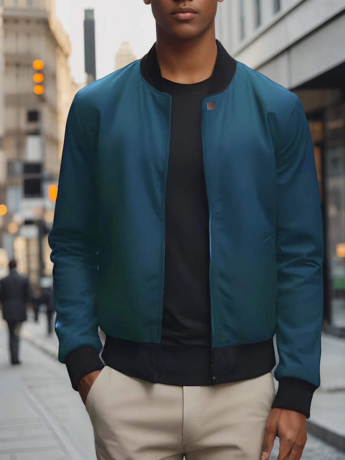 Baseball Collar Jacket