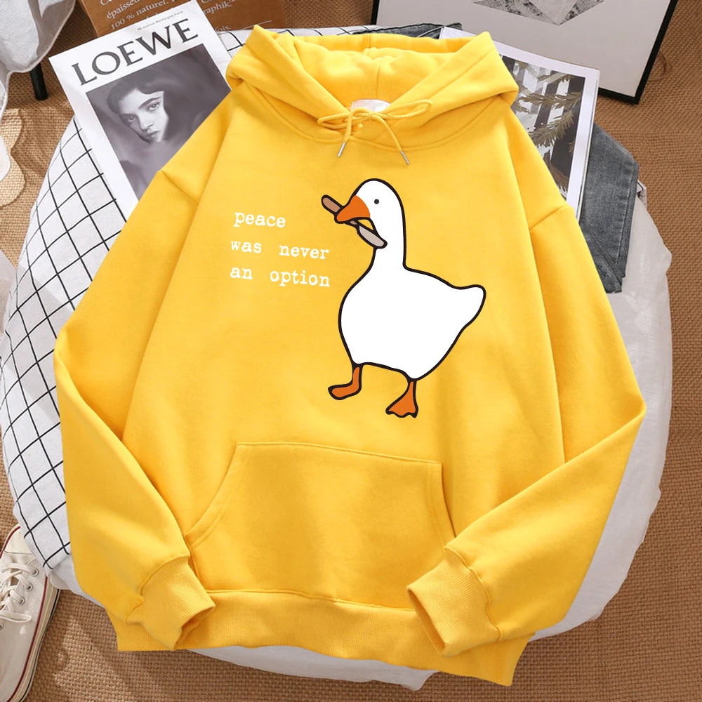 Peace Print Hoodie