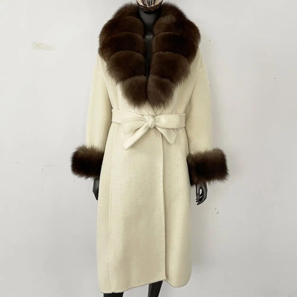 Woolen Fur Coat